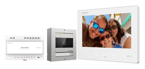 DS-KIS704EY 2-Wire HD Video Intercom Kit (7-inch Touch Monitor) (2MP)