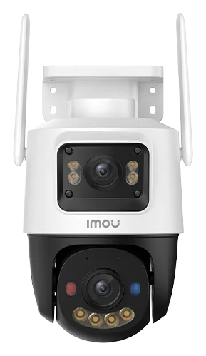 Cruiser Dual 2C 4G 3MP+3MP Dual-Lens Outdoor 4G SIM Camera (6MP (3MP + 3MP))