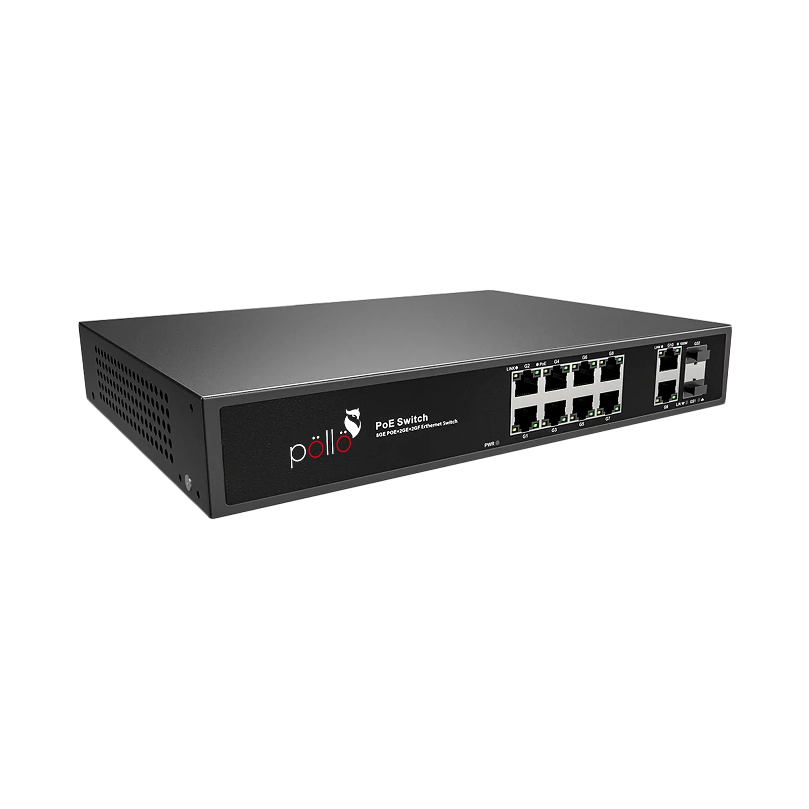 PLN-1108MGB-SFP Gigabit AI PoE Switch