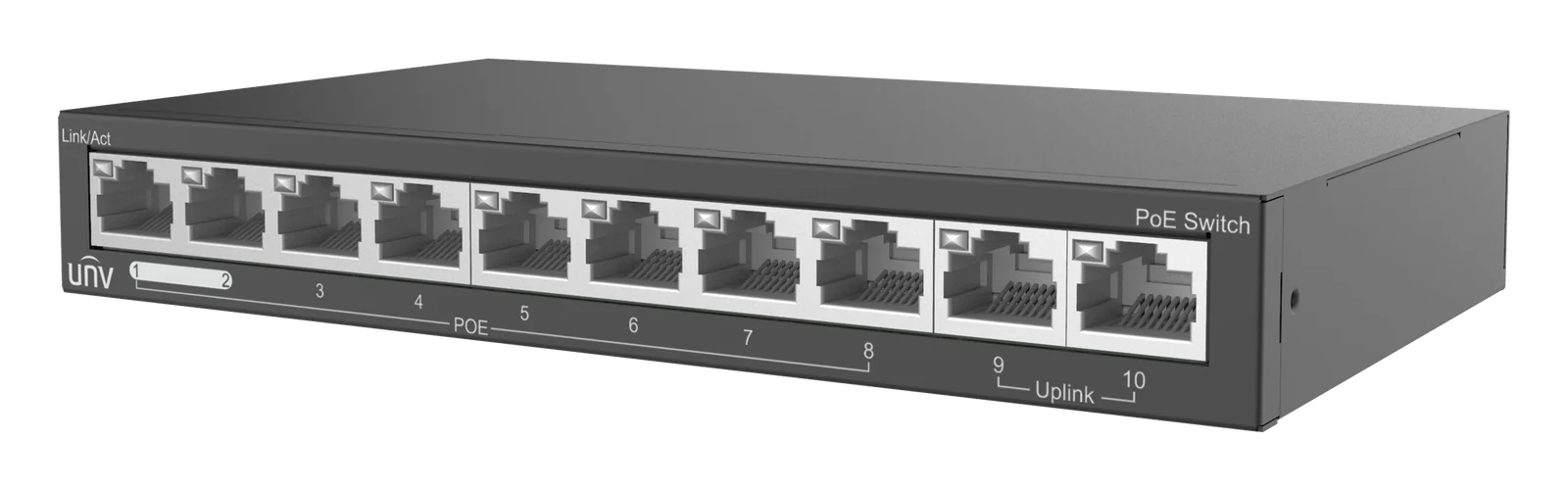 NSW2020-10T-POE-IN 8-Port PoE Unmanaged Switch (10 ports)