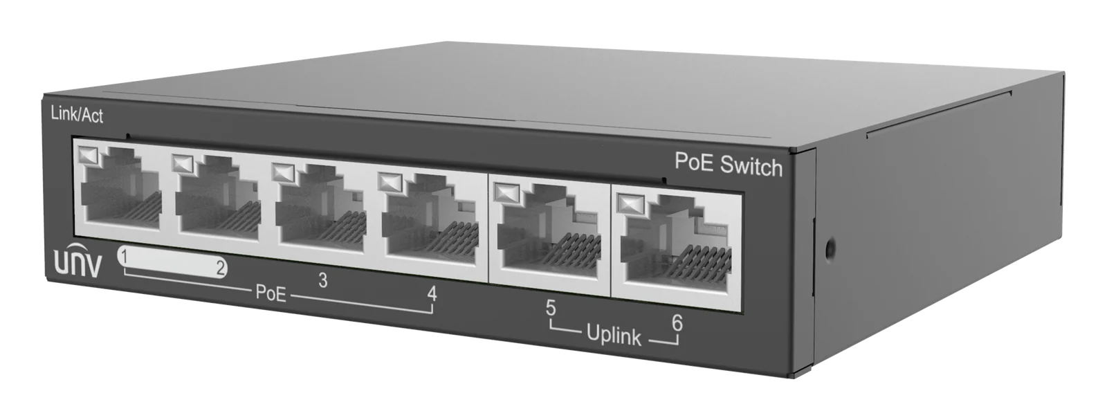 NSW2020-6T-POE-IN 4-Port PoE Unmanaged Switch (6 ports)